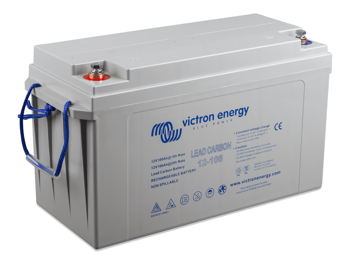 Lead Carbon Battery 12V-106Ah M8 right