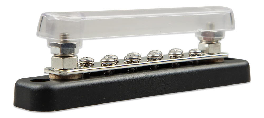 - 1x VBB115021020 - Busbar 150A 2P with 10 screws cover with cover_right