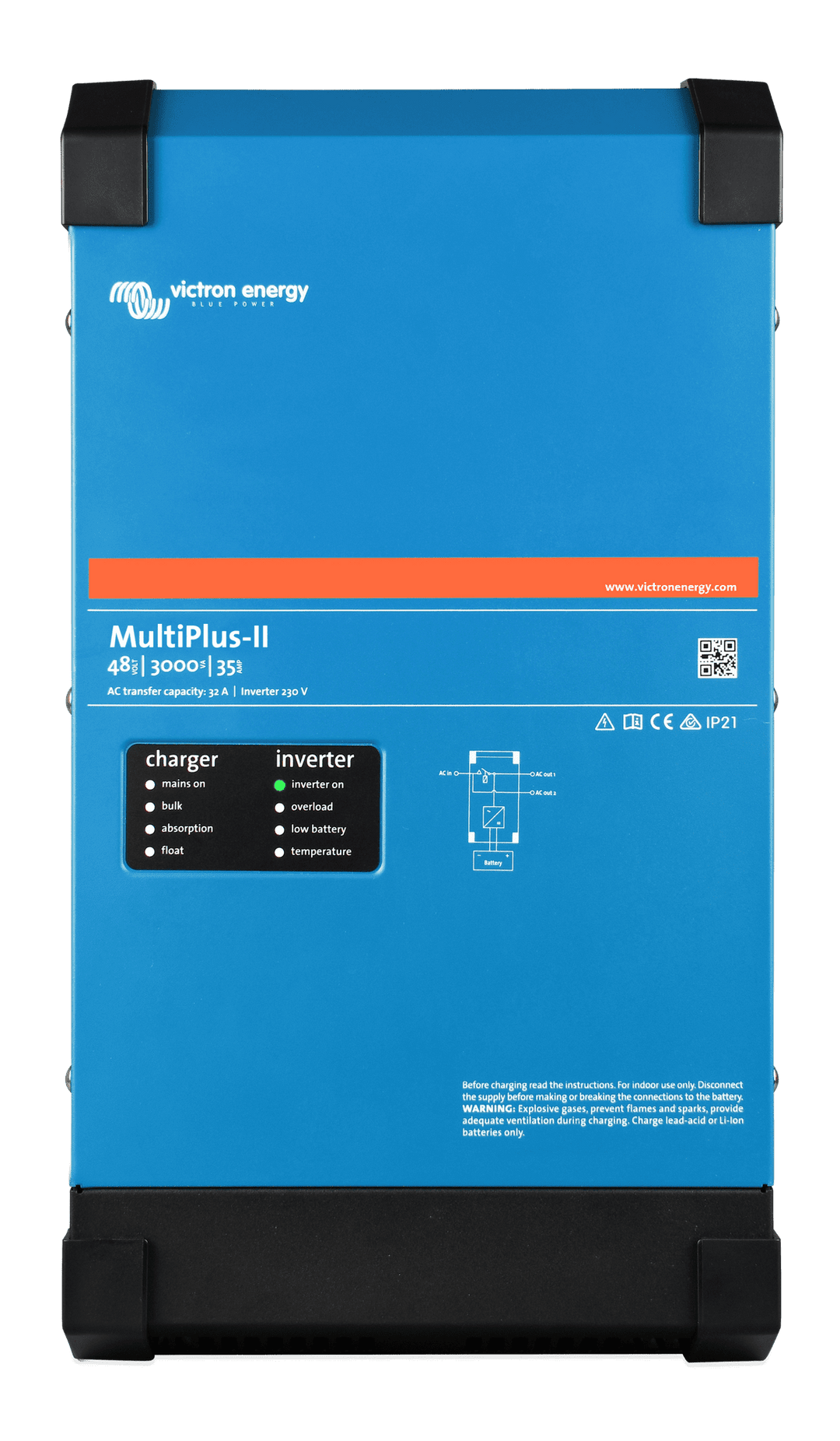 MultiPlus-II 48V 3kVA front