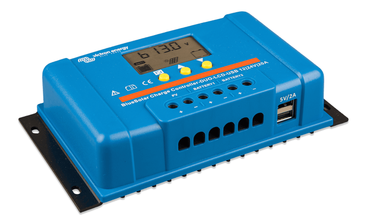 BlueSolar Charge Controller DUO LCD USB 12-24V-20A right 1