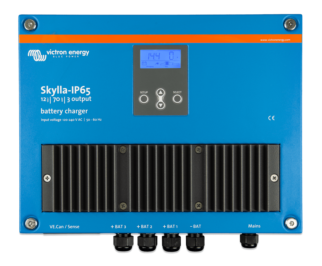 Skylla-I65 12V 70A 3 outputs top