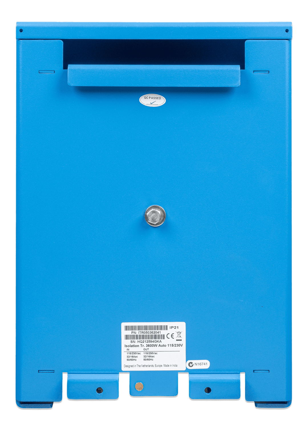 Isolation Transformer 3600W  Auto 115-230V back