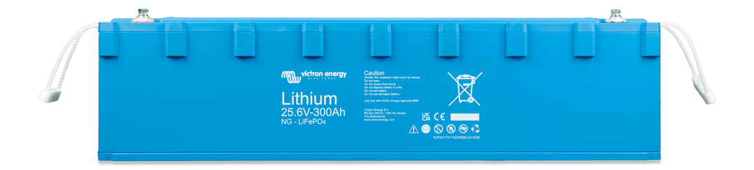 LiFePO4 Battery 25.6V 300Ah NG front