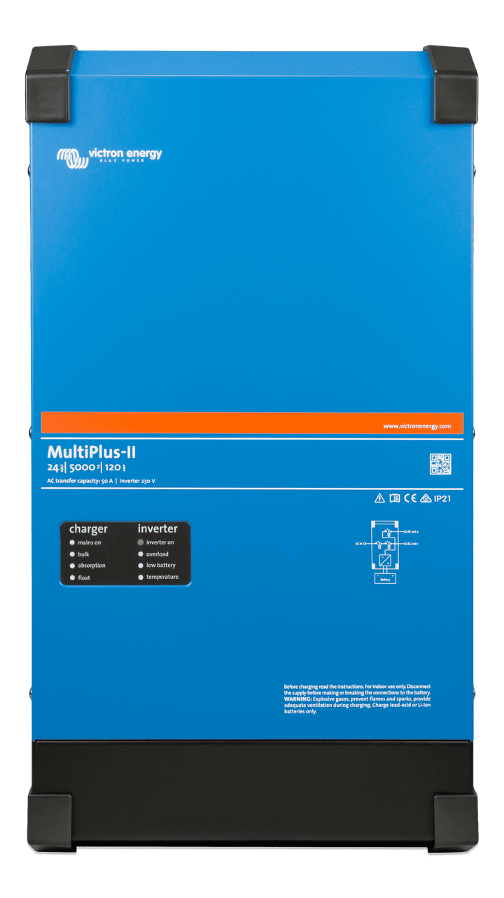 Multiplus-II 24V 5kVA 120-50 230V front