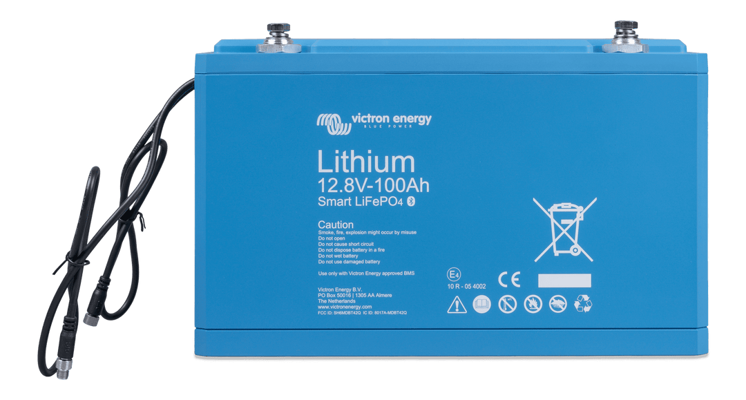 BAT512110610 LiFePO4 Battery 128V-100Ah Smart front 2