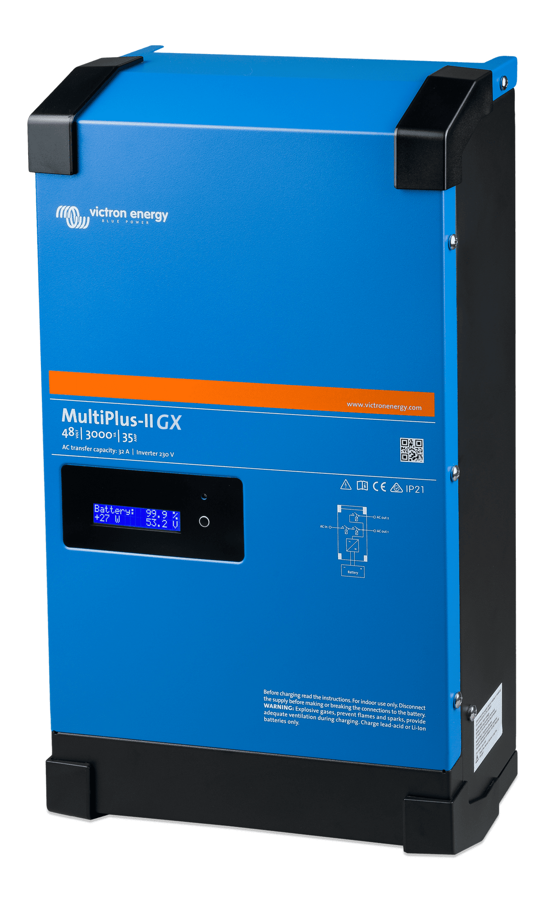 MultiPlus-II 48V 3kVA 35-32 230V GX right