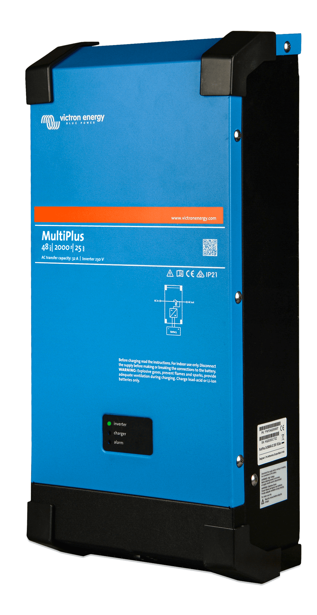 PMP482200000 - MultiPlus 48V 2000VA 25-32 230V VE.Bus left