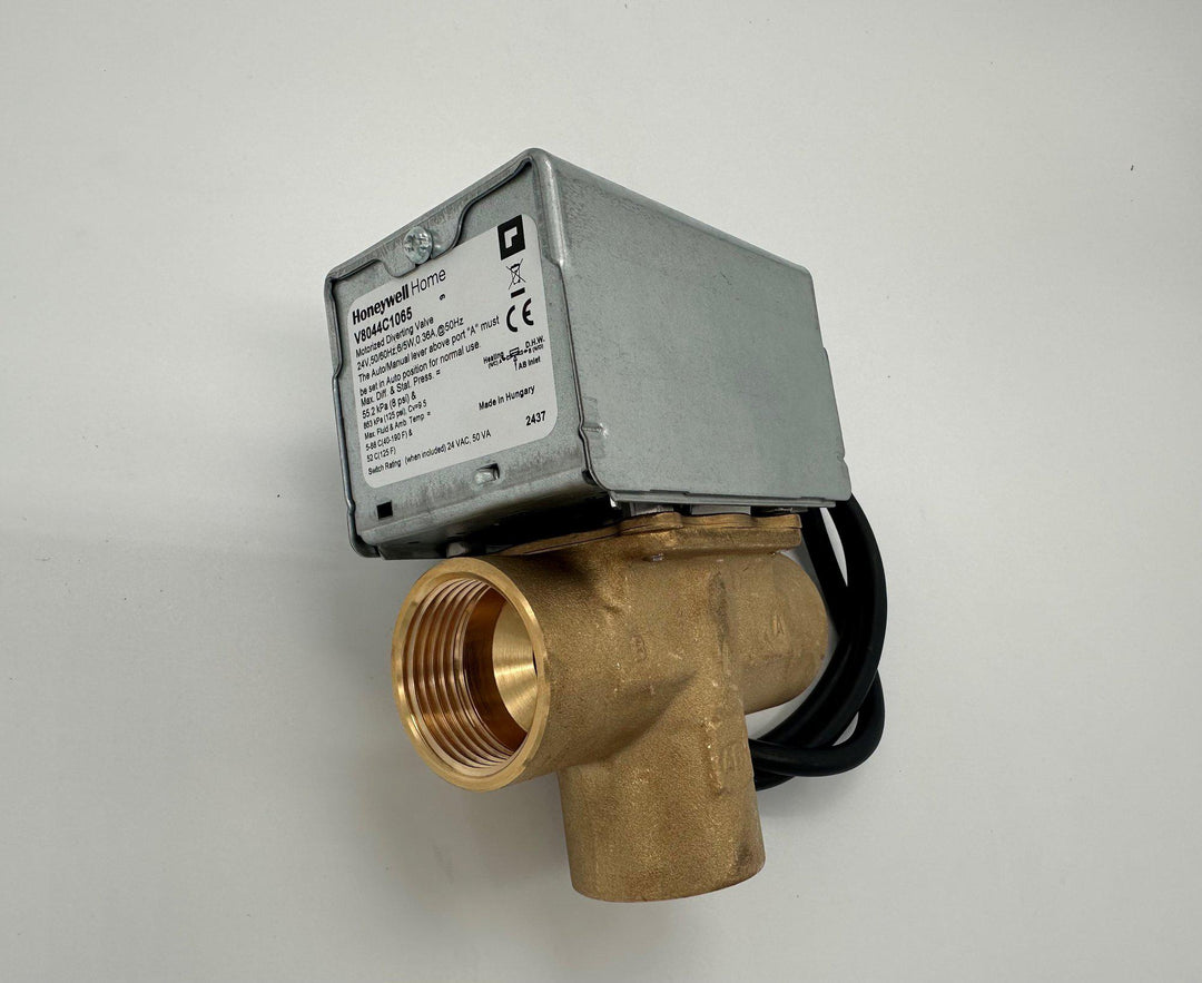 KB-10-J004 3-vägsventil 24 VAC Honeywell V8044C1065