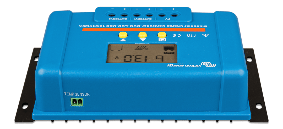 BlueSolar Charge Controller DUO LCD USB 12-24V-20A back 1