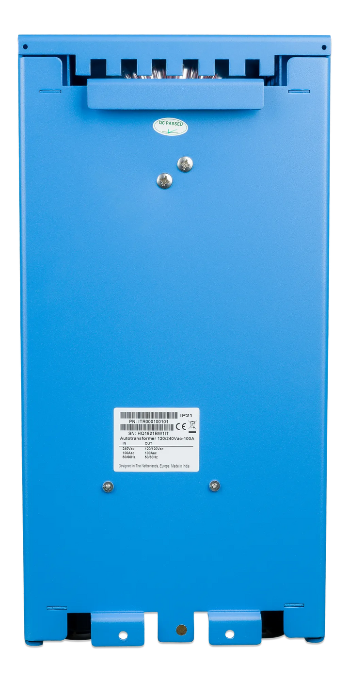 Autotransformer 120-240VAC 100A back