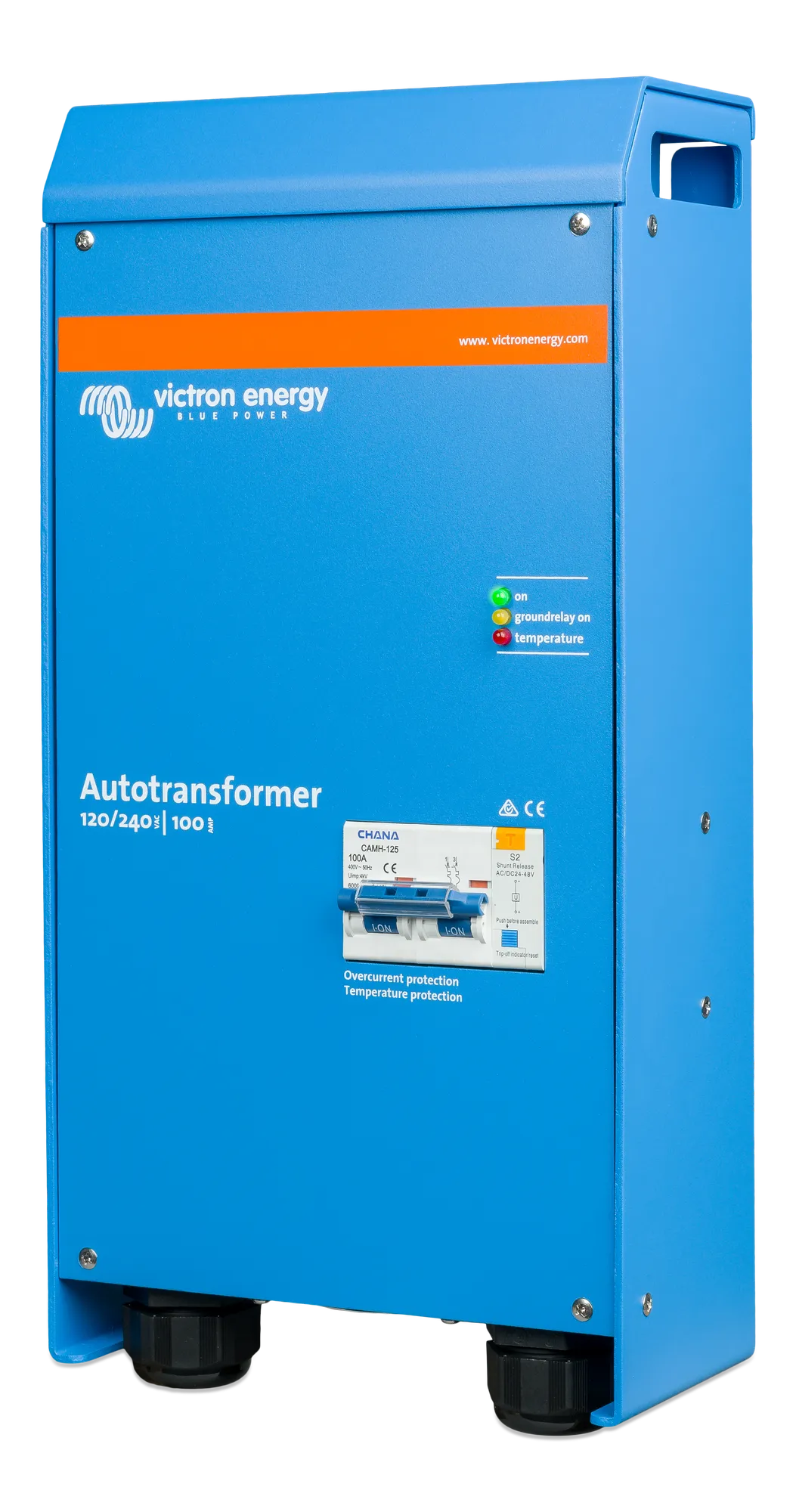 Autotransformer 120-240VAC 100A left