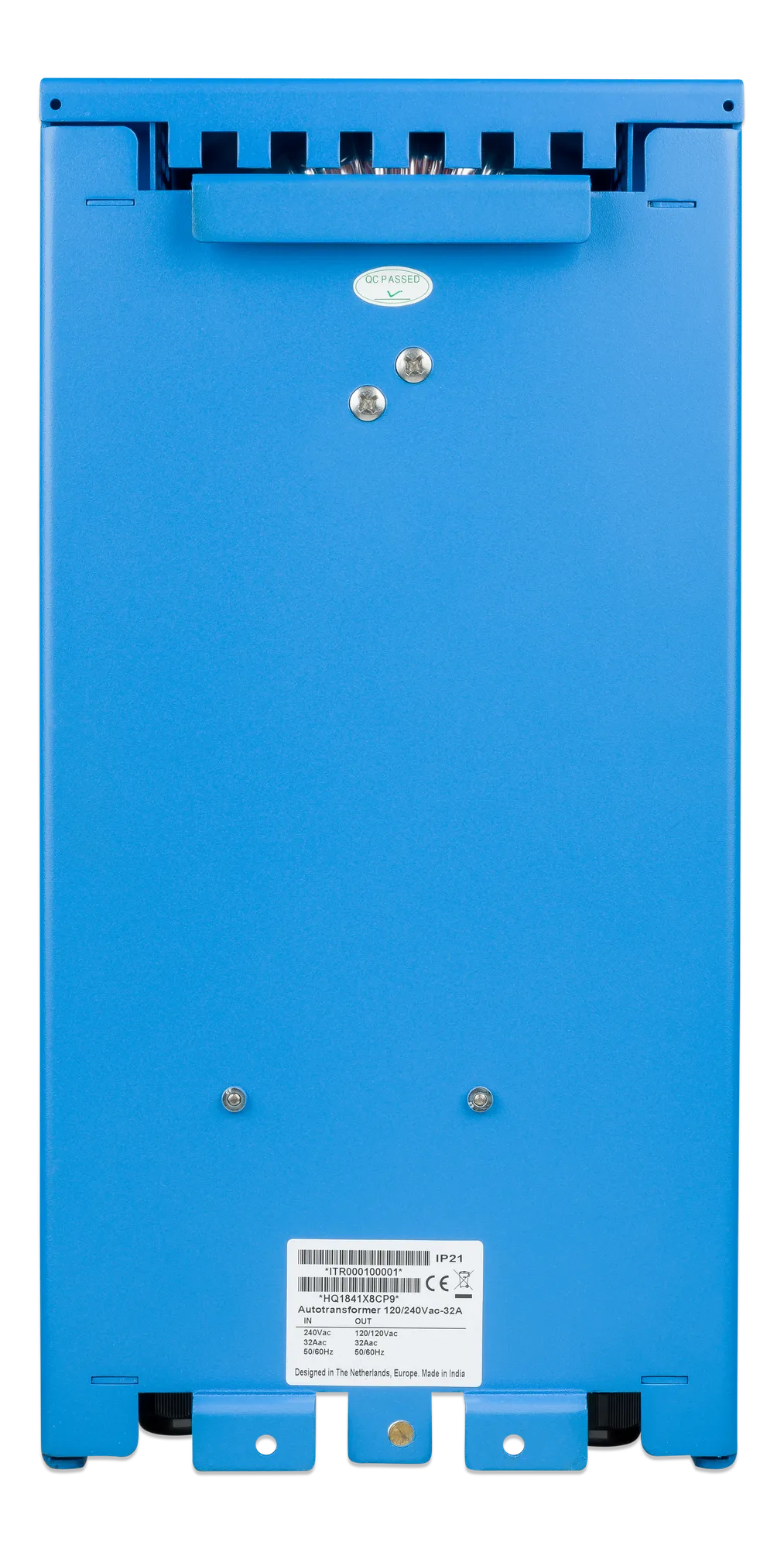 Autotransformer 120-240VAC 32A back