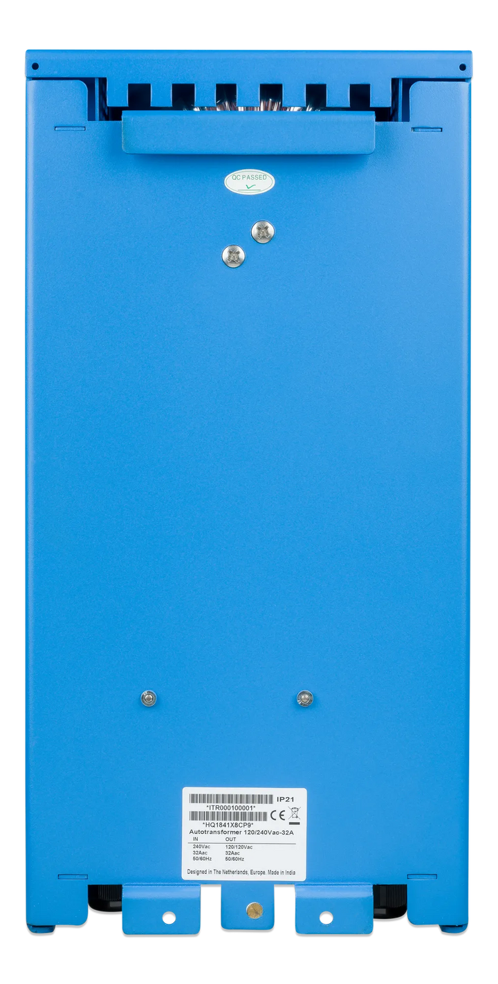 Autotransformer 120-240VAC 32A back