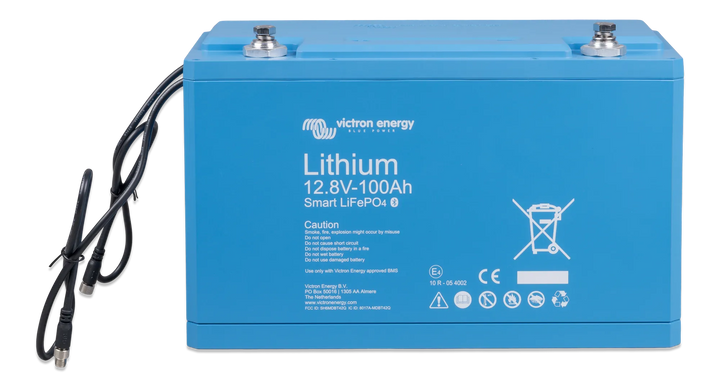 BAT512110610 LiFePO4 Battery 128V-100Ah Smart front-top