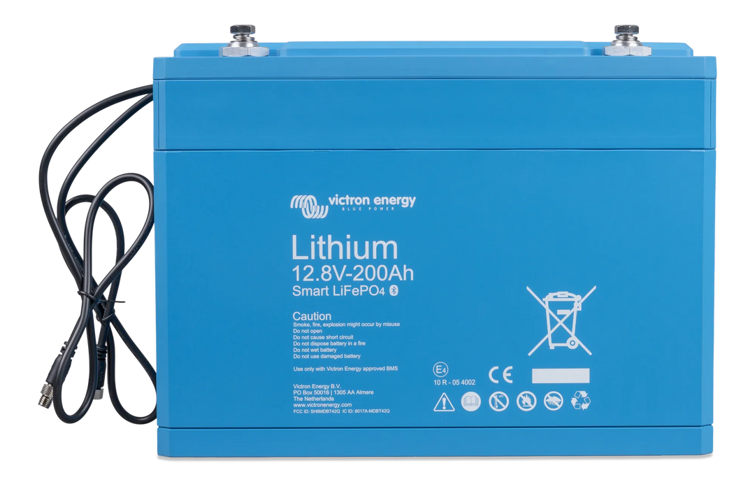 BAT512120610 LiFePO4 Battery 128V-200Ah Smart front 3