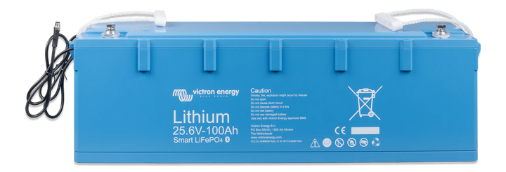 BAT524110610 LiFePO4 Battery 256V-100Ah Smart front-top