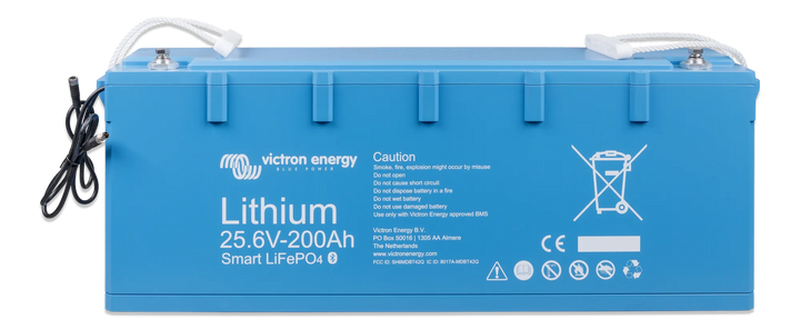 BAT524120610 LiFePO4 Battery 256V-200Ah Smart front-top