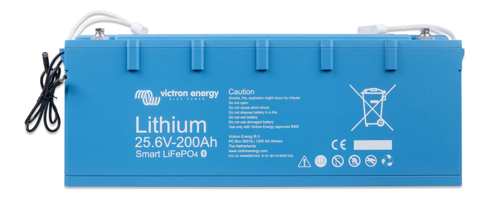 BAT524120610 LiFePO4 Battery 256V-200Ah Smart front 1