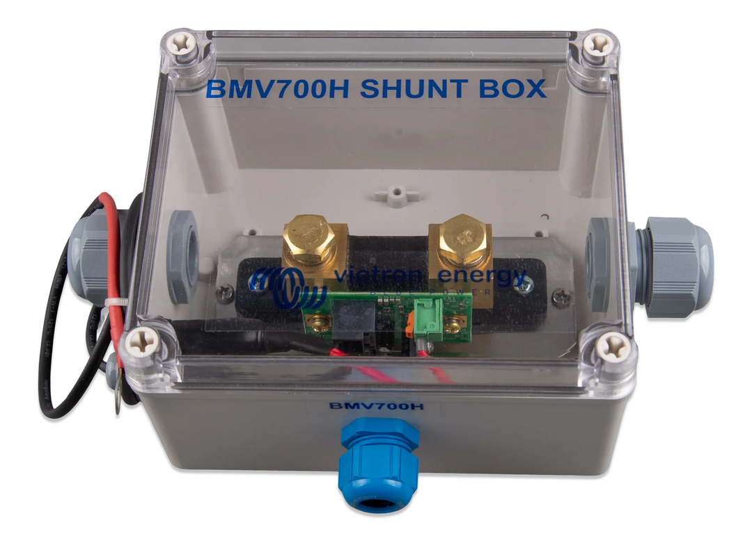 BMV-700H Shunt box top-angle