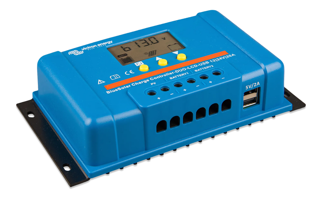 BlueSolar Charge Controller DUO LCD USB 12-24V-20A right 1