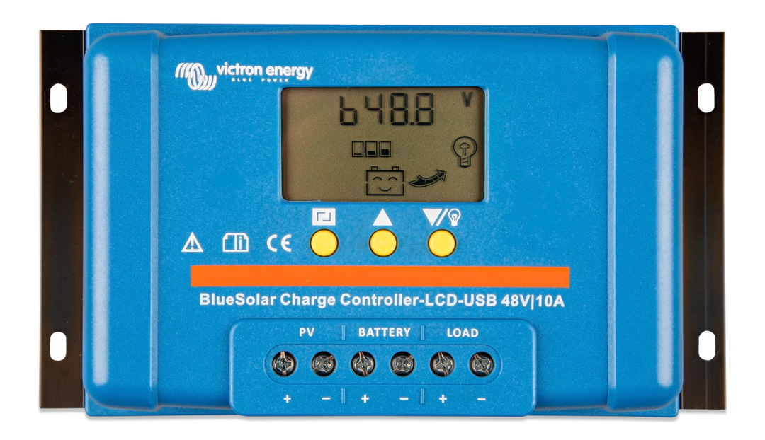 BlueSolar PWM Charge Controller LCD USB 48V-10A top 2