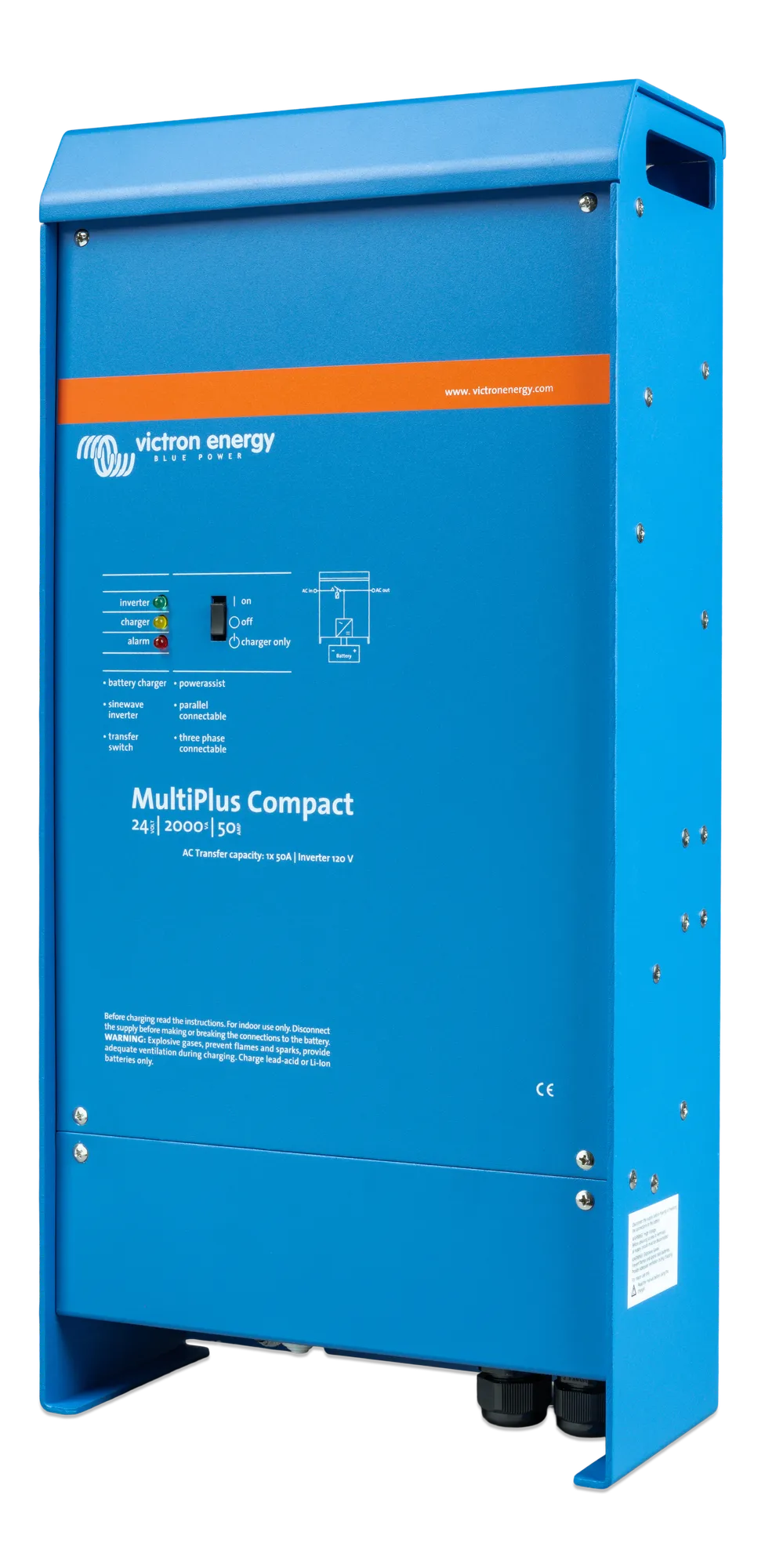 CMP242200100_MultiPlus Compact 24_2000_50-50 120V VE-Bus left 1