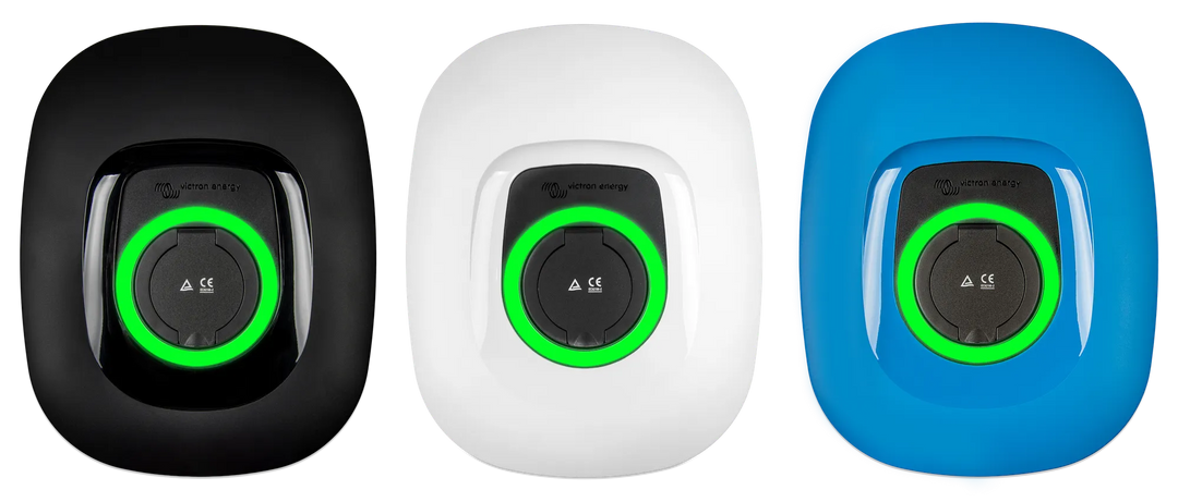 EVC200300410 - White front for EV Charging station NS top-all colors-side by side-green LED 1