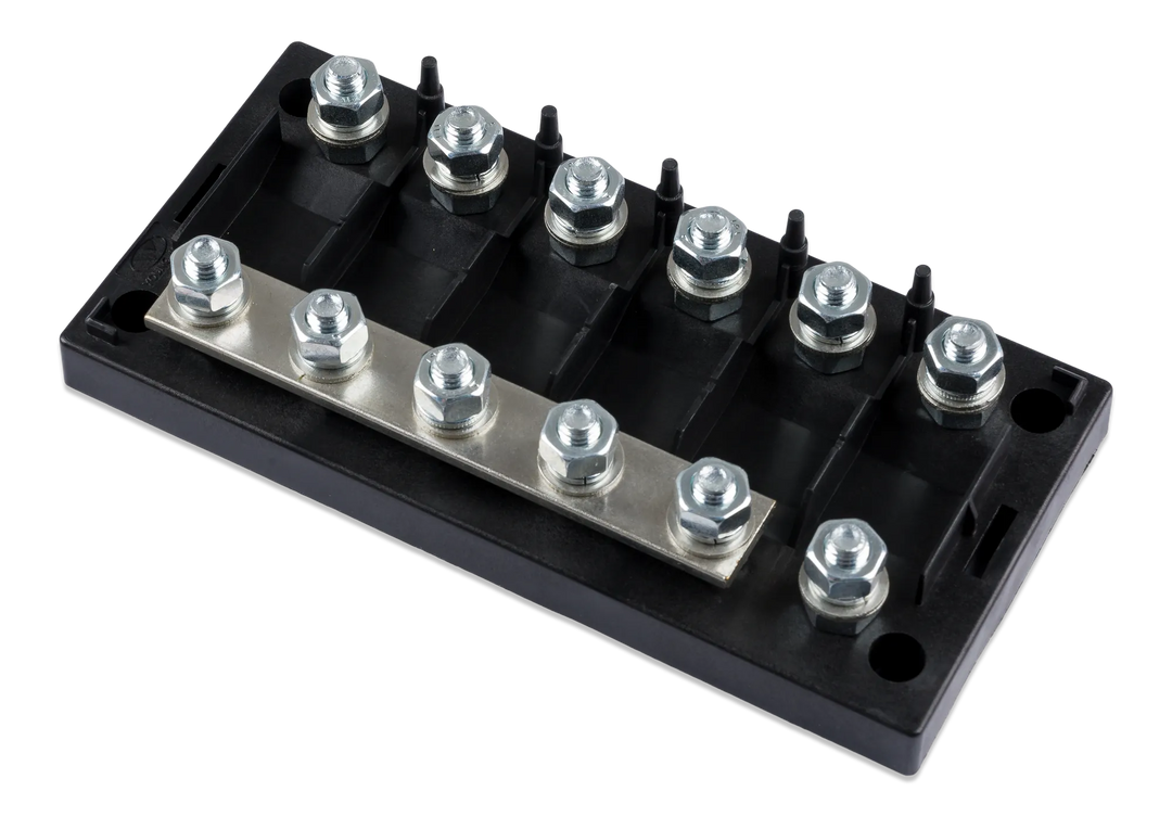 Fuse holder 6-way for MEGA-fuse left