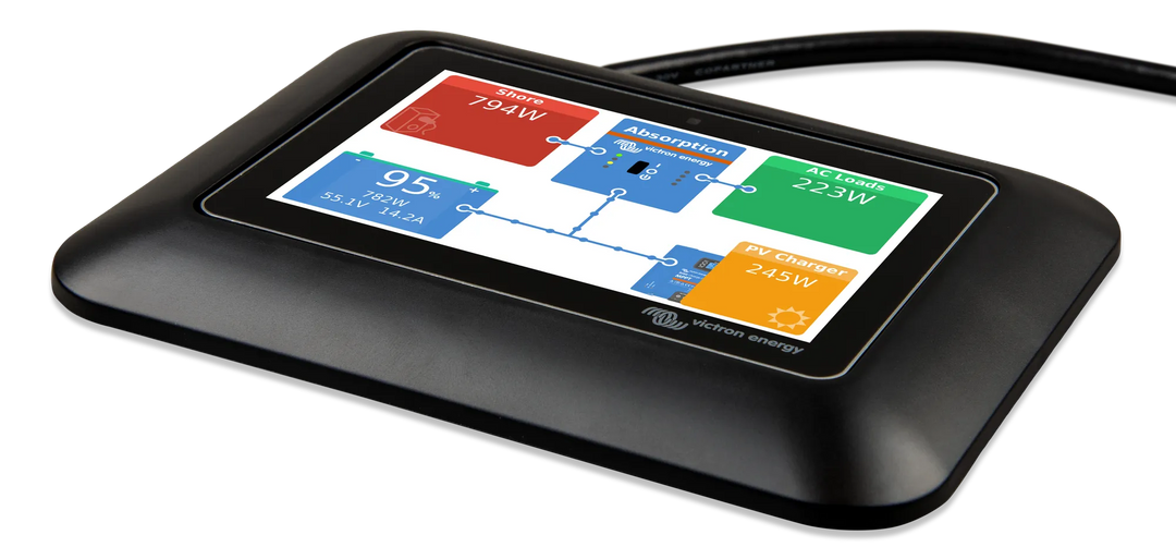 GX Touch adapter for CCGX cut-out leftnw