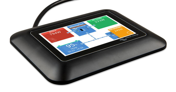 GX Touch adapter for CCGX cut-out rightnw