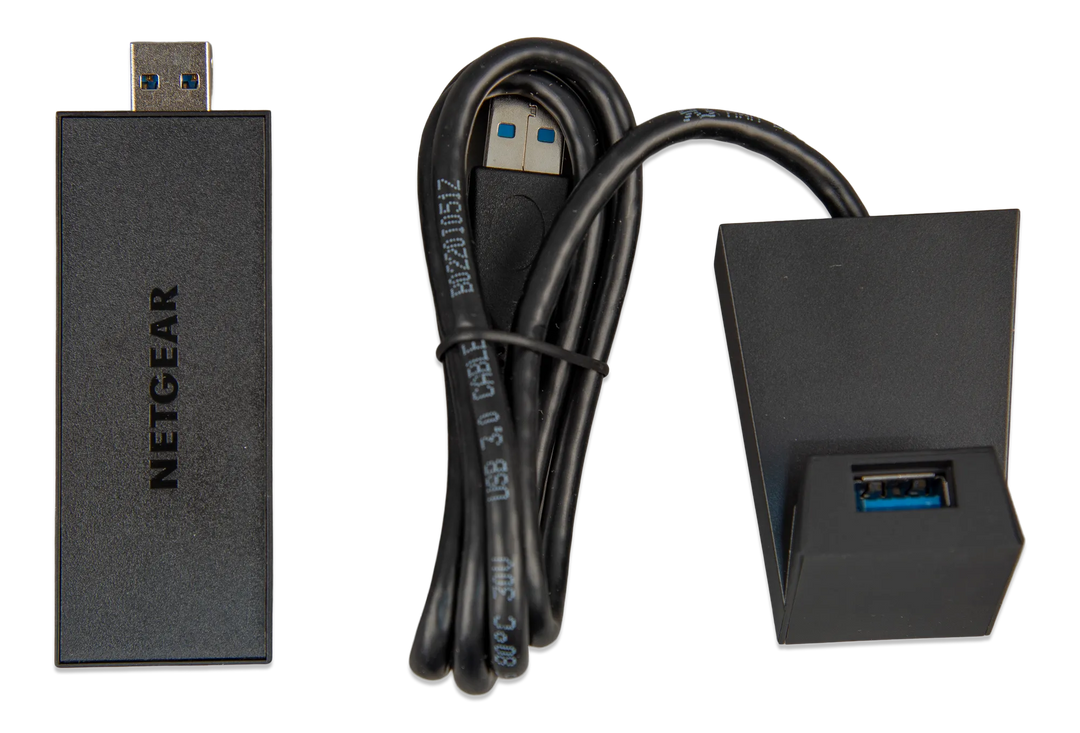 GX WiFi module long range Netgear AC1200 top