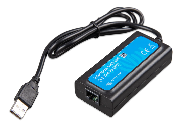Interface MK3-USB VE.Bus to USB hw rev 01 left