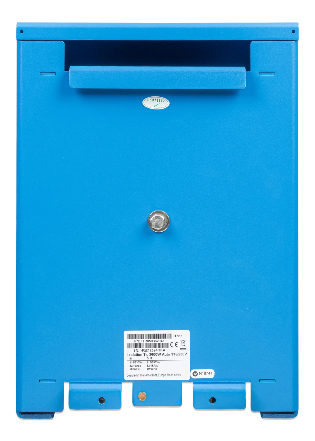 Isolation Transformer 3600W  Auto 115-230V back