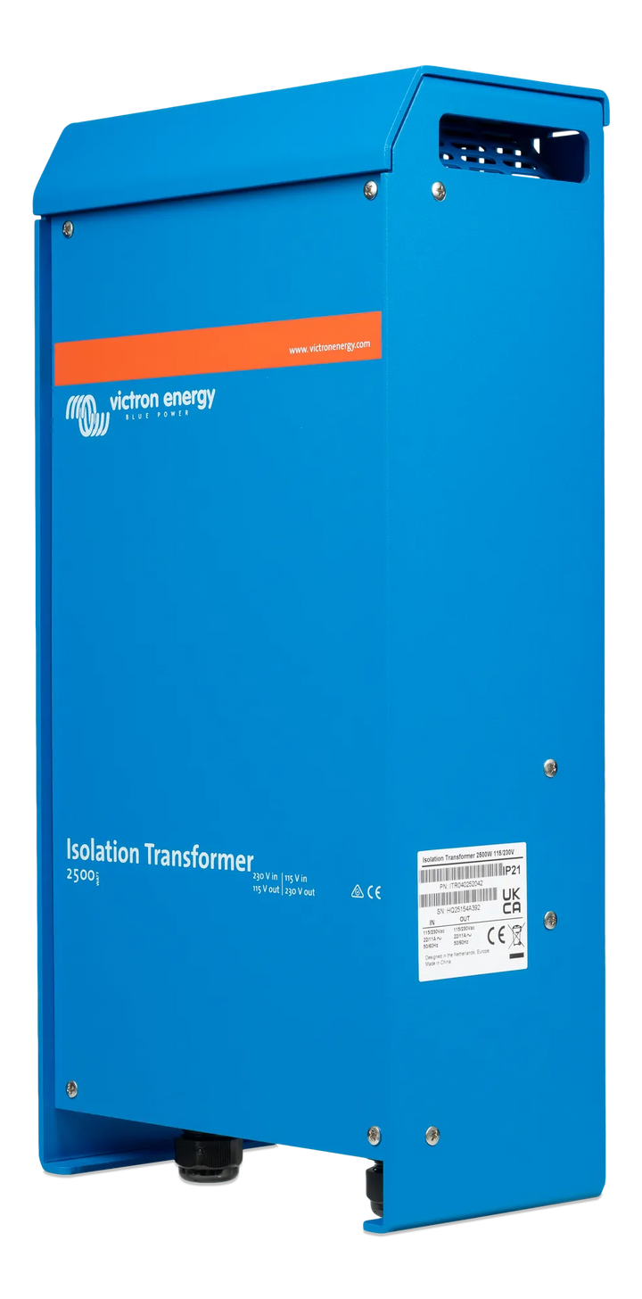 Isolation transformer 2500W left