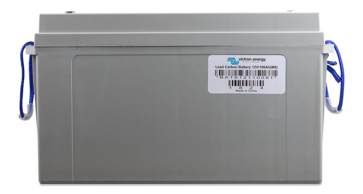 Lead Carbon Battery 12V-106Ah M8 back