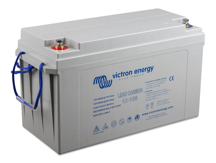 Lead Carbon Battery 12V-106Ah M8 right