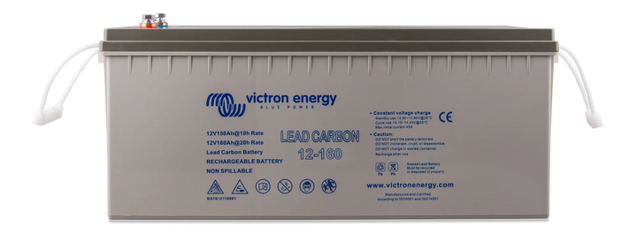 Lead Carbon Battery 12V-160Ah M8 front