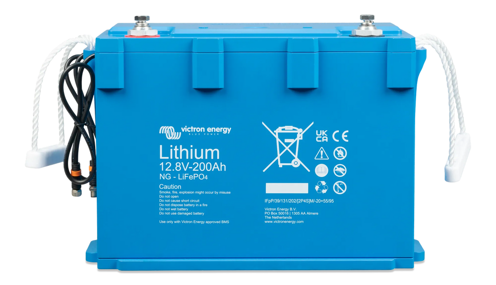 LiFePO4 Battery 12.8V 200Ah NG front-angle