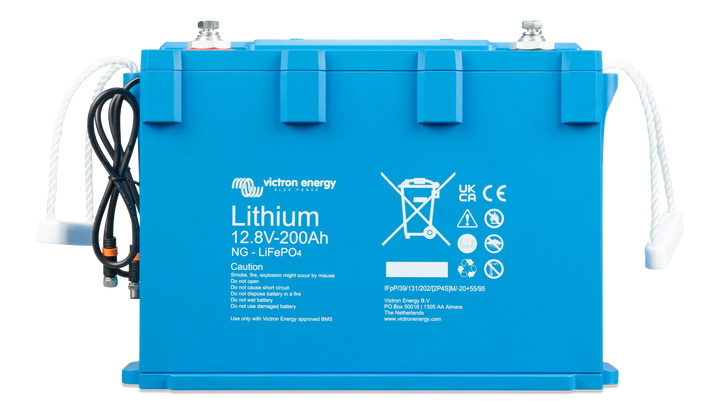 LiFePO4 Battery 12.8V 200Ah NG front 1