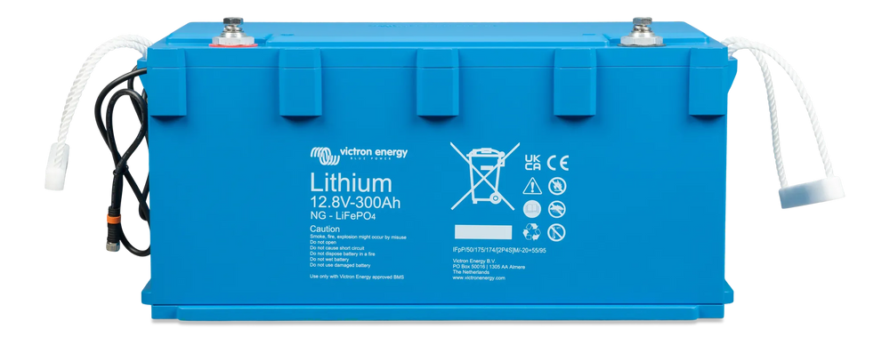 LiFePO4 Battery 12.8V 300Ah NG front-angle
