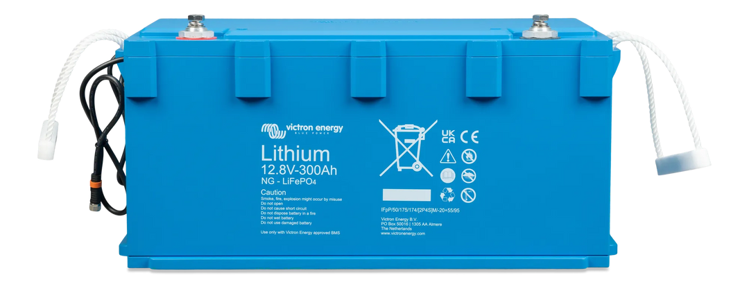 LiFePO4 Battery 12.8V 300Ah NG front-angle