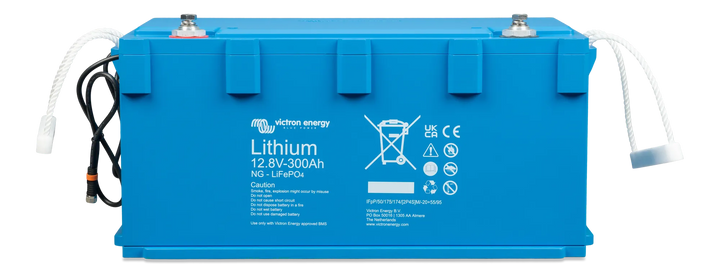 LiFePO4 Battery 12.8V 300Ah NG front-angle