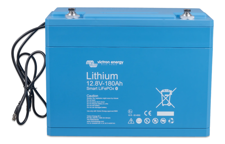 LiFePO4 Battery 128V-180Ah Smart front-top