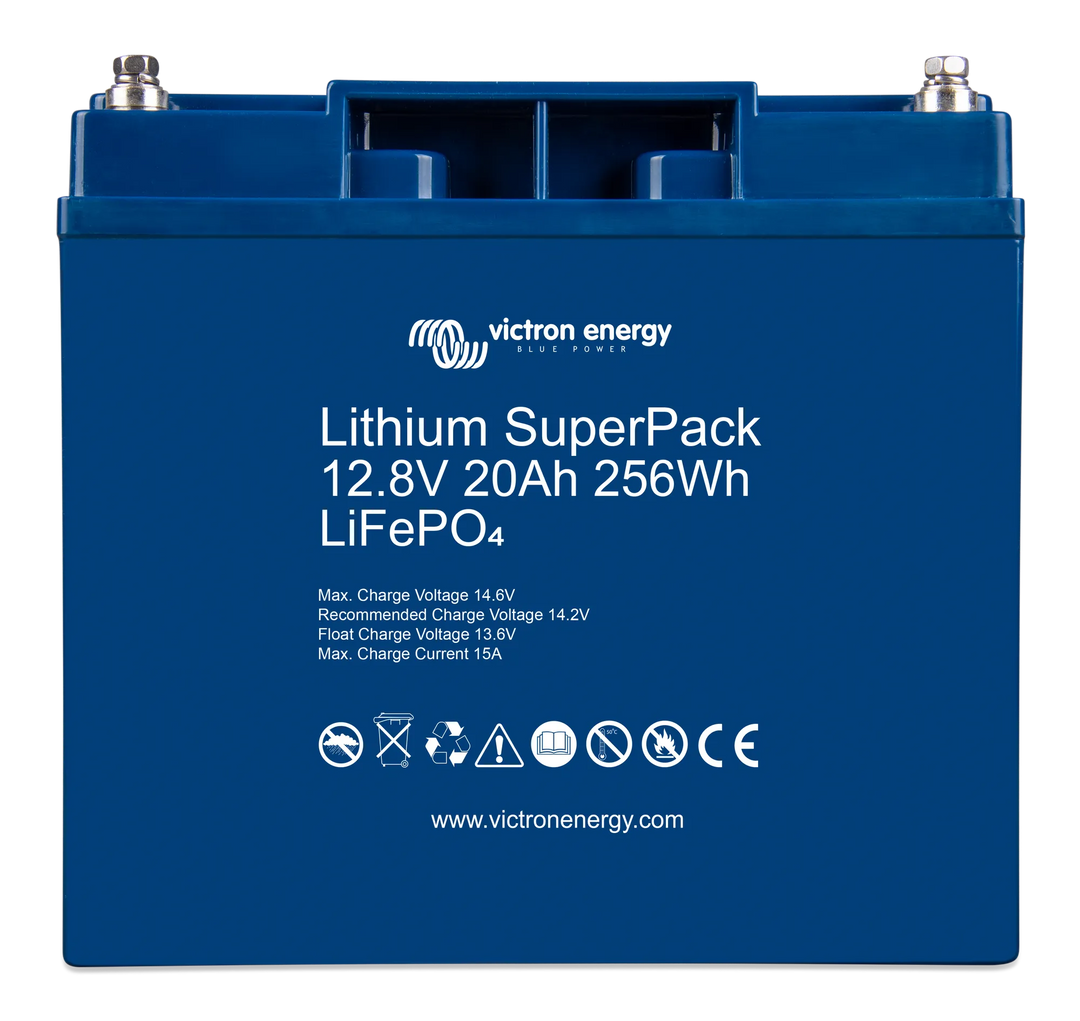 Lithium SuperPack 12.8V 20Ah 256Wh front 1