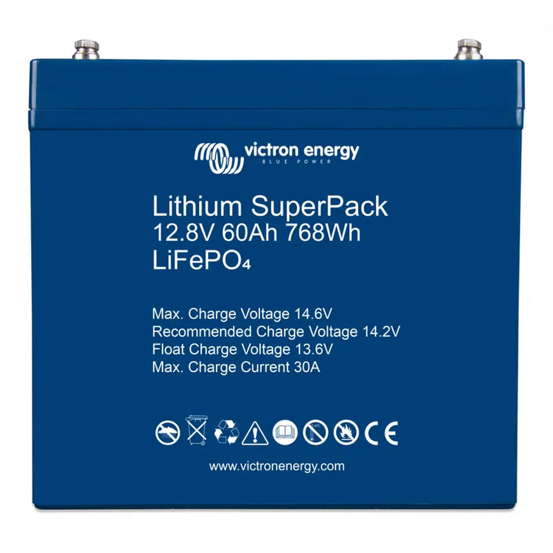 Lithium SuperPack 12.8V 60Ah 768Wh front 1