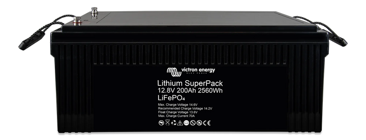 Lithium SuperPack 12V 200Ah front-angle