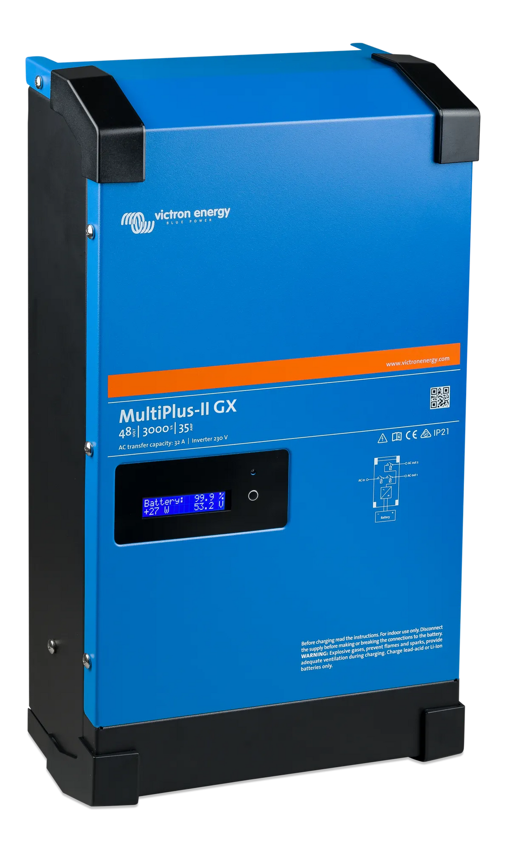 MultiPlus-II 48V 3kVA 35-32 230V GX left