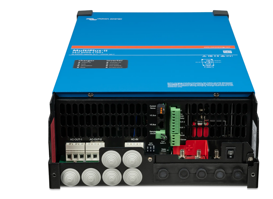 Multiplus-II 24V 5kVA 120-50 230V connections-total