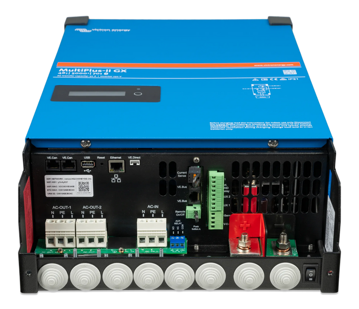 Multiplus-II 48V 5kVA 50-70 230V GX connections-total