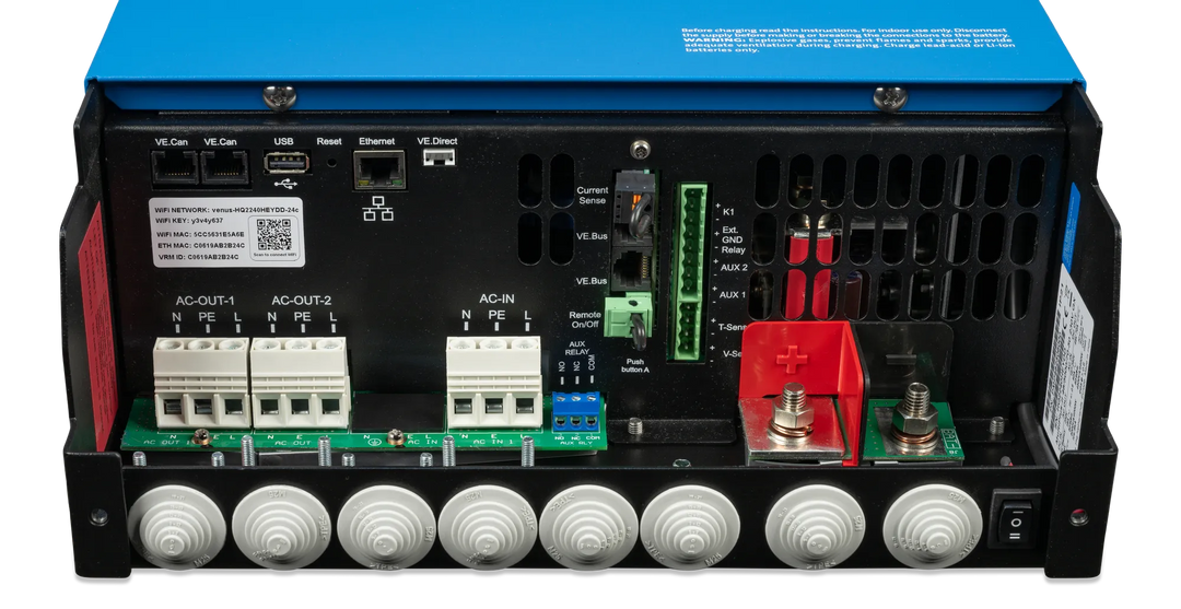 Multiplus-II 48V 5kVA 50-70 230V GX connections